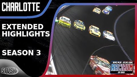 HIGHLIGHTS RacirUM - S3 R1 - The Big Race @ CHARLOTTE - NR2003 Offline League
