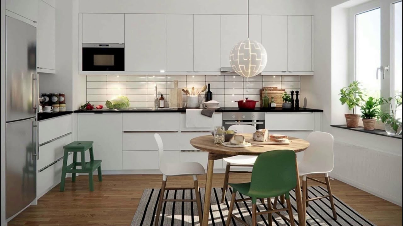 Кухни в скандинавском стиле/Scandinavian-style kitchens - YouTube