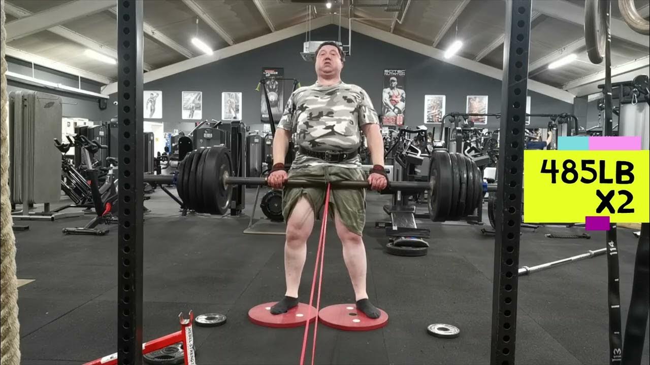 Final Heavy Session Before Comp Banded Axle Deadlift and 660 pound