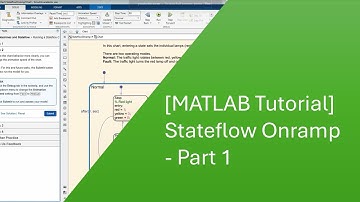 [Matlab Tutorial] Stateflow Onramp - Part 1