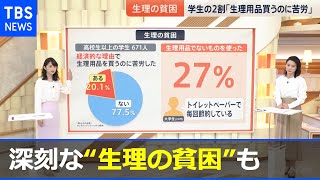 「フェムテック市場」急成長の一方で、深刻な“生理の貧困”も【news23】