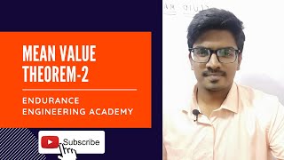 Mean Value Theorem-2 | Calculus | Engineering Mathematics | Gate & ESE | EEA