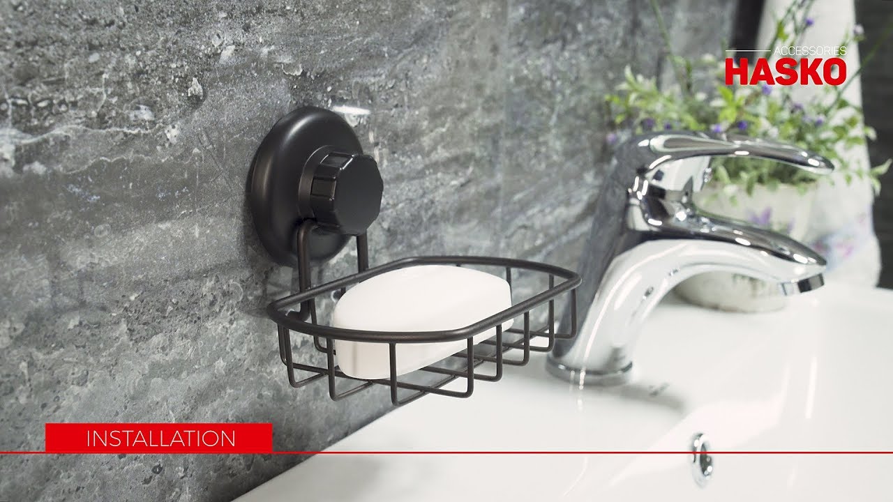 hasko suction cup soap dish