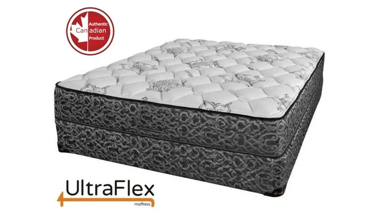 UltraFlex IMPERIAL- Hybrid Orthopedic Heavy Duty Pocket HDCoil Spring, Pressure Relieving for Multi Posture Support, Comfort Foam Encased Mattress (Made in Canada) With Waterproof Mattress Protector main image 1