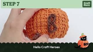 Details Threadies™ Grumpy the Black Cat Crochet Kit | Part 8: Step 7 #crochet #crochettutorial #crafthero Update