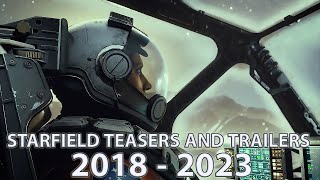 Starfield - Every Trailer (2018-2023)