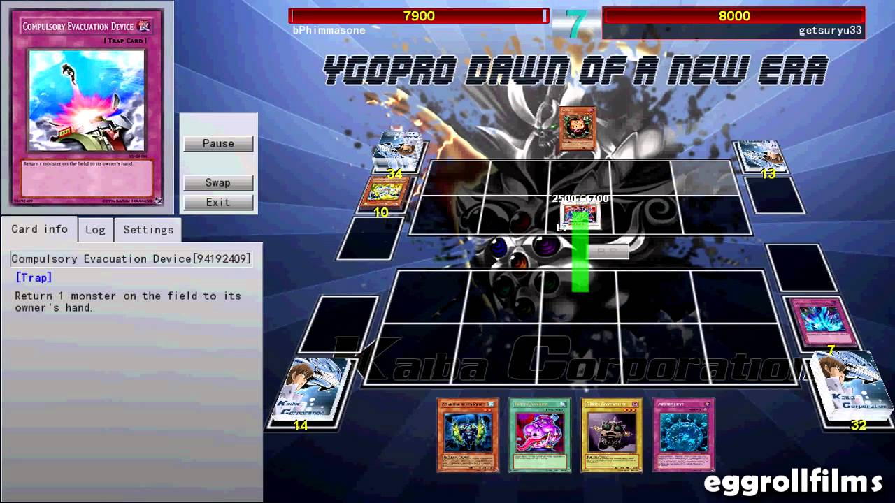 YGOPro TDOANE - Test Video (Merlantean vs Random)