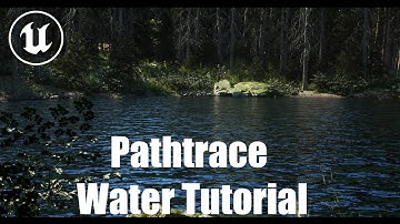 UE5 Pathtrace Water Shader