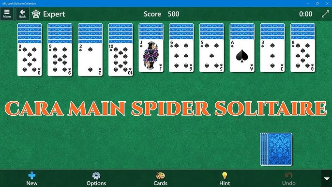 Spider Solitaire  Play Online Cards at Coolmath Games