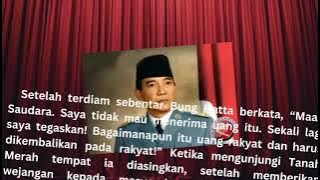 MOHAMMAD HATTA TAK MUDAH TERGODA HARTA