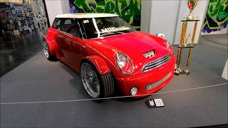 Mini Cooper Hot Rod lowered tuning show mini city compact car - the minimalist walkaround W0118