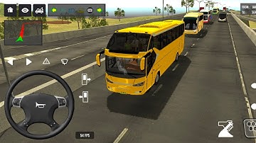 euro coach bus simulator 💥 🚌|| new coach bus simulator part-1 Android gameplay