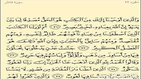 ما تيسر من سورة فاطر- بصوت القارئ محمد حسن عبد الناصر