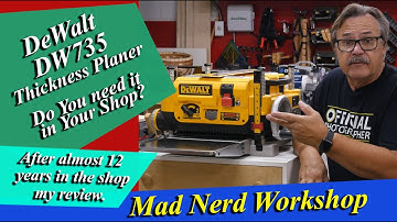 DeWalt Thickness Planer (Dw735) Review - After 12-years in the shop
