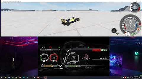 RealDash 15k RPM  for Motorcycle Drive Test with BeamBG Drive