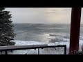 Over 70 mph winds near Grand Marais on Dec. 23, 2022.