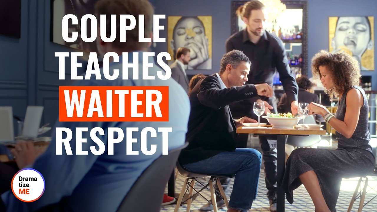 Couple Teaches Waiter Respect | @DramatizeMe​
