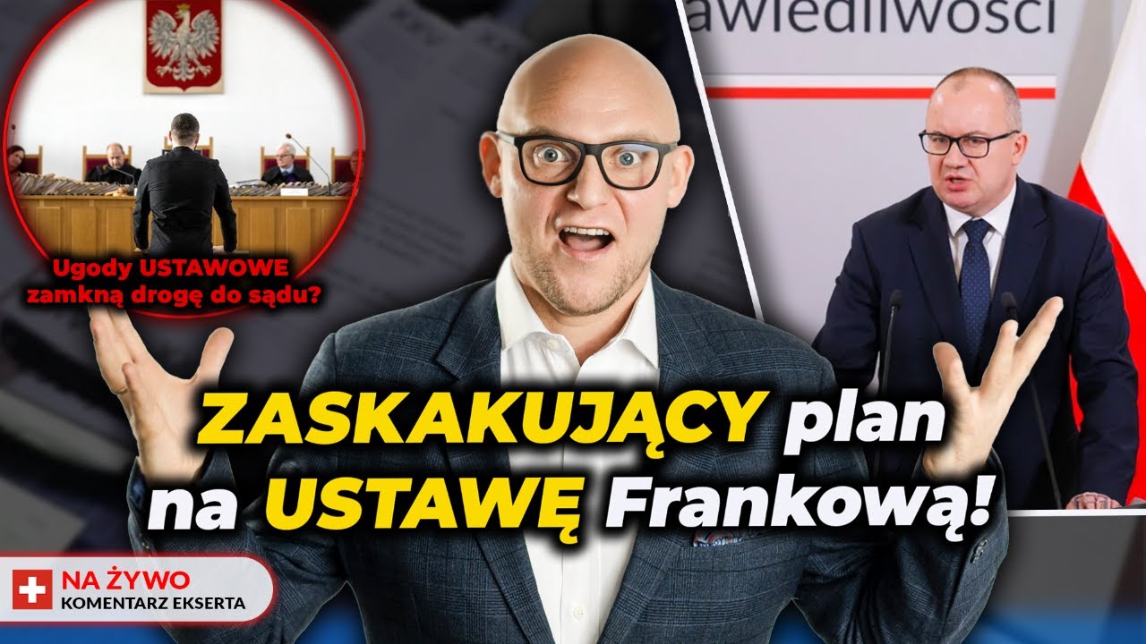 Ministerstwo bierze się za SPRAWY FRANKOWE! Ustawa dla SĄDÓW, BANKÓW, czy FRANKOWICZÓW?