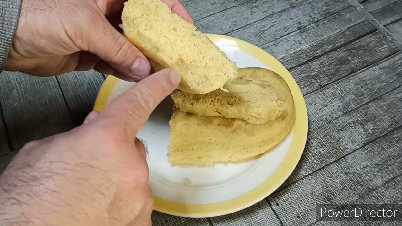 bizcocho de pera con el tortilla maker