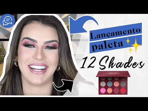 Lancei mais uma paleta #12SHADES