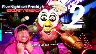 OOHAMI KENA KACAU DENGAN CHICA😬 THE MARRY! - Five Nights at Freddy's: Security Breach (Malaysia) #2