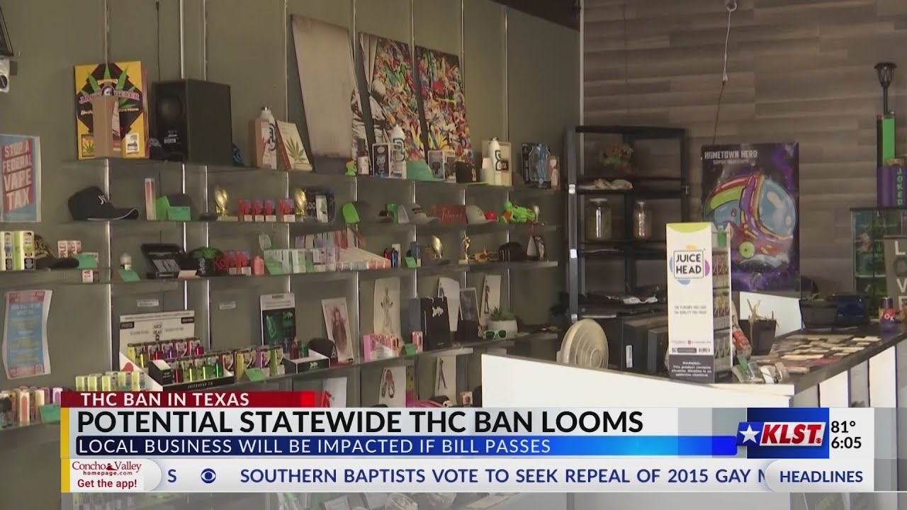 '100% of my products will be gone' local CBD and hemp store speaks out against Texas Senate Bill 3