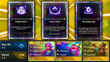 GOATED 1 IN A BILLION AUGMENT COMBO ⭐⭐⭐ | TFT SET 10