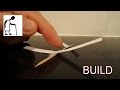 Paper Tape Toothpick Glider - The Build Paper Tape Toothpick Glider - The Build