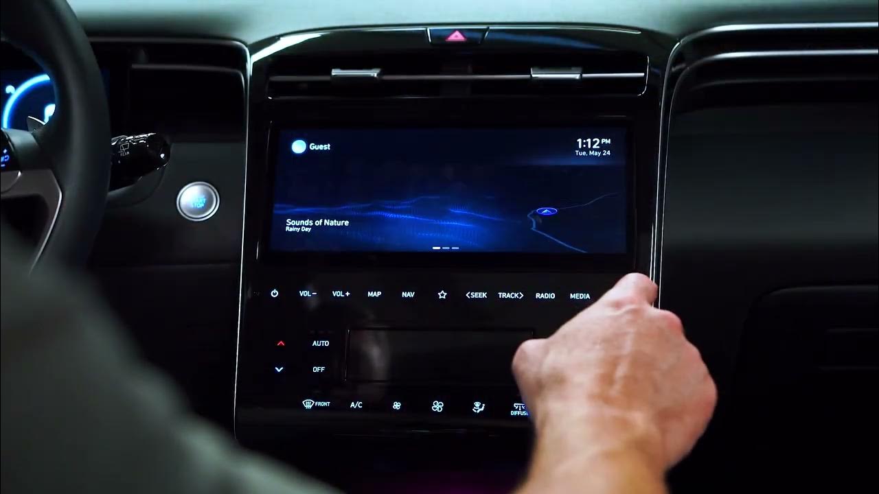2022 Hyundai Tucson Display Settings YouTube