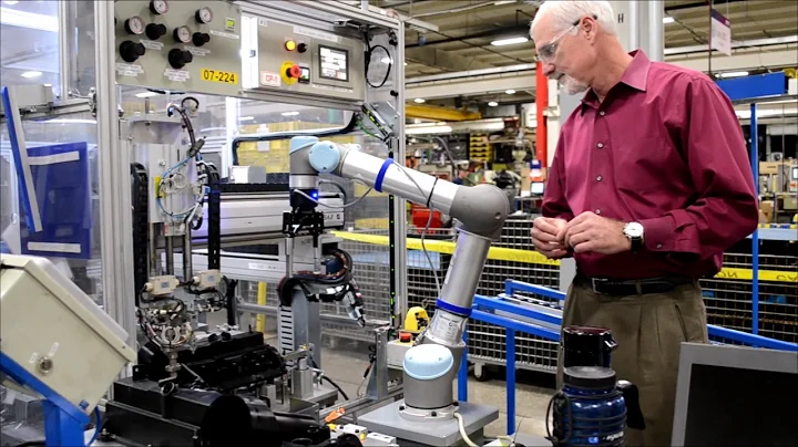 UNIVERSAL ROBOT UR5 FORCE LIMITED STOP TEST