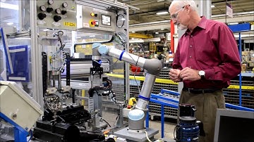 UNIVERSAL ROBOT UR5 FORCE LIMITED STOP TEST