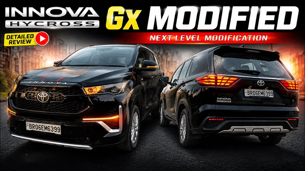 Toyota Innova Hycross GX Gets Ultimate Makeover 🔥 Full
