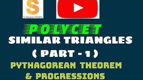POLYCET ( SIMILAR TRIANGLES ) [ PART - 1 ]