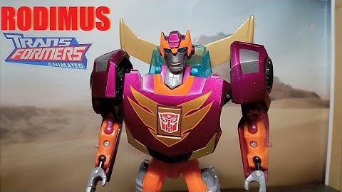 Transformers Animated Rodimus Minor Transform Stop Motion