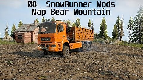SnowRunner Mods-New Map Bear Mountain-Contracts and assignments Part 08