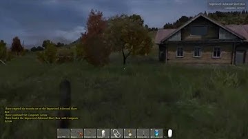 how to craft a improvised bow in dayz