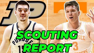Purdue vs Tennessee SCOUTING REPORT | Elite Eight NCAA Tourney Preview