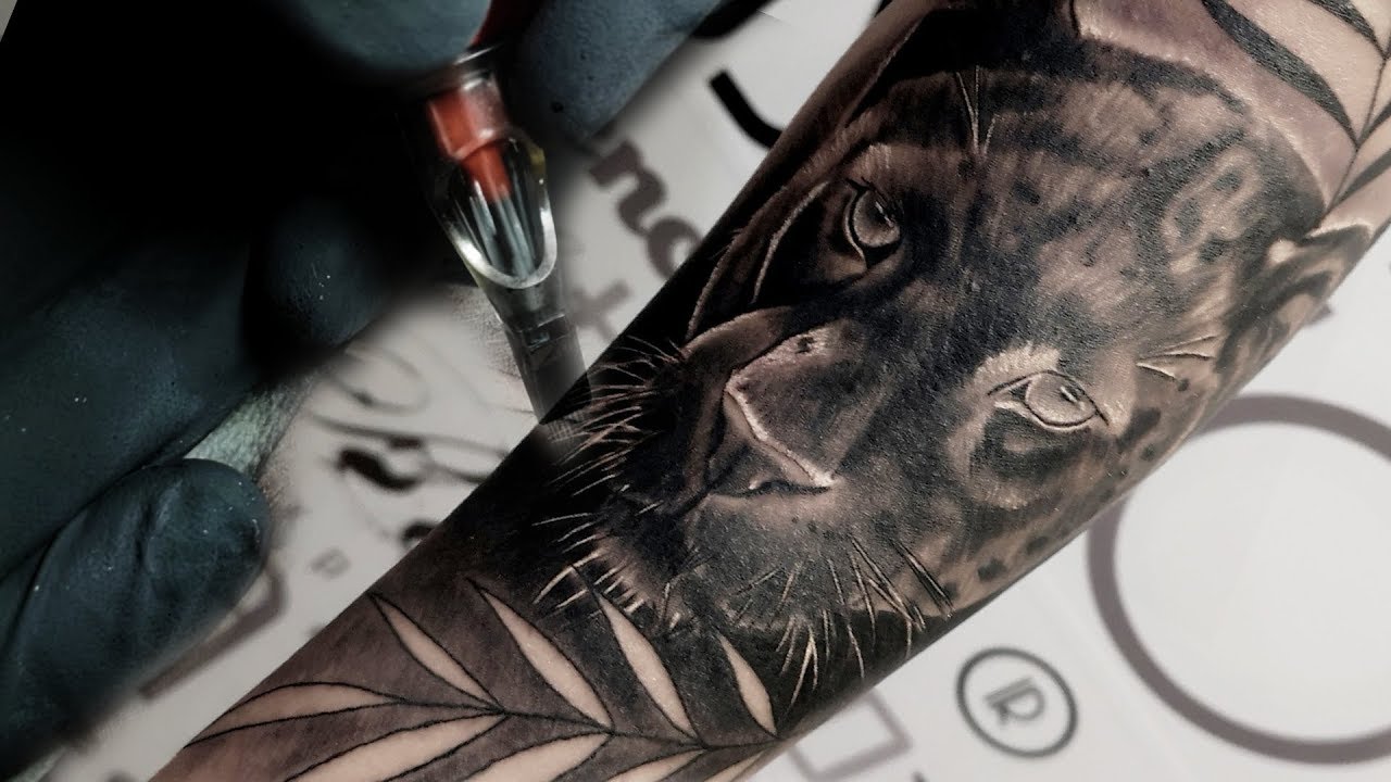 Black Panther tattoo by Jurgis Mikalauskas | Post 21014