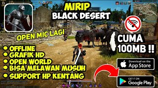 Cuma 100MB!!||Review Game Kingdom Quest Open World Rpg Mirip Black Desert❗❗ screenshot 4
