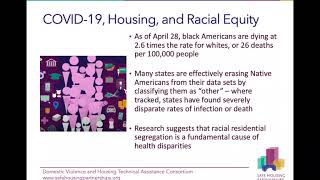 DVHTAC COVID-19 Special Topic Series: CARES Act Funds: FEMA