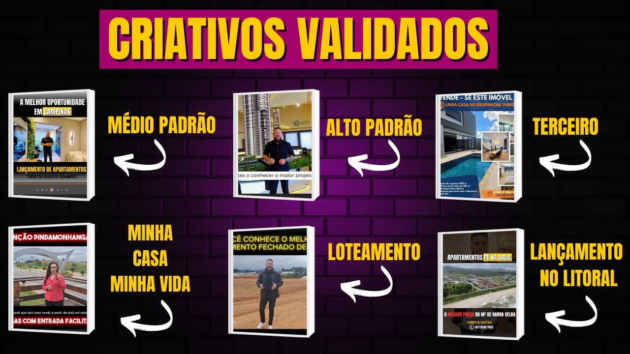 Mostrei todos meus criativos para anunciar imóveis | Copie e Cole e ...