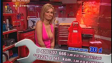 Magda Michniak w programie "Turbo granie" (TVN, 2007)