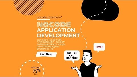 Build Mobile Apps Without Writing A Single Line of Code Using NO-CODE