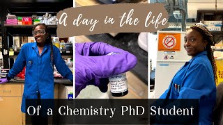 A Day in my Life as a Chemistry PhD Student || Day in the life Vlog