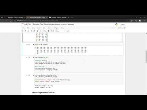 Decision Tree Classifier   Jupyter Notebook