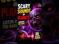 scary sounds of planets! #space #scaryspace #universe