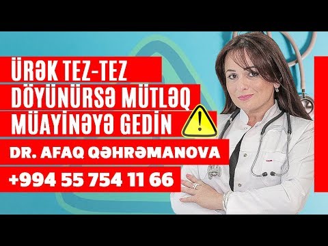 Urek tez tez doyunurse gecikmeden kardioloqa muraciet edin / Kardioloq Afaq Qehremanova / Medplus TV