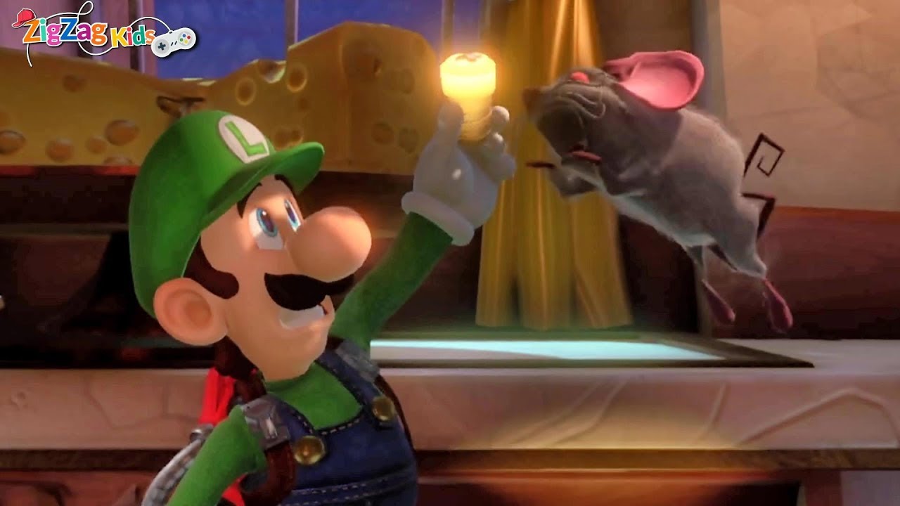 Luigi S Mansion 3 2nd Floor Button Eater Mouse Episode 8