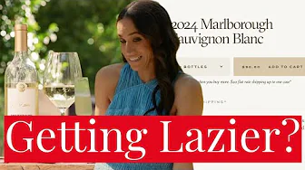 Meghan Markle's Latest Launch of Sauvignon Blanc Wine is One of the Laziest So Far For As ever Brand