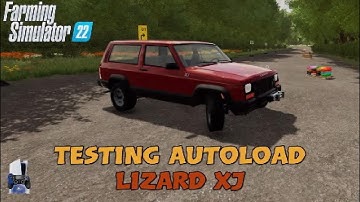 FS22 Mod Test | Testing pallet autoload # 14 (console) |  Lizard XJ Update v. 1.0.1.0